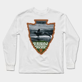 Kenai Fjords National Park arrowhead Long Sleeve T-Shirt